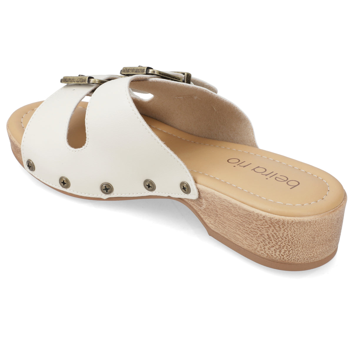 Sandalia Blanco OFF Beira Rio Ecocuero 35 / Blanco OFF