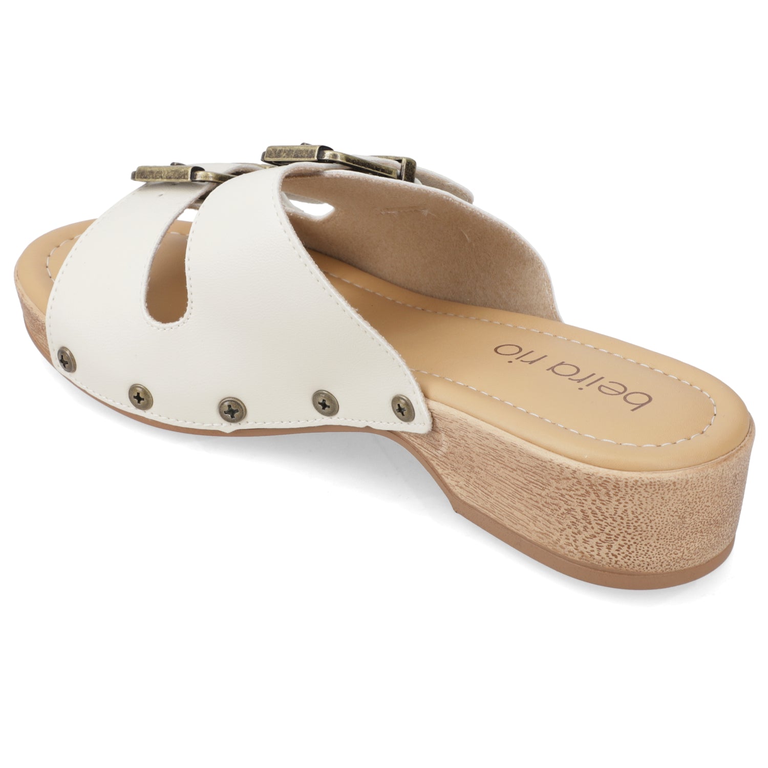 Sandalia Blanco OFF Beira Rio Ecocuero 35 / Blanco OFF