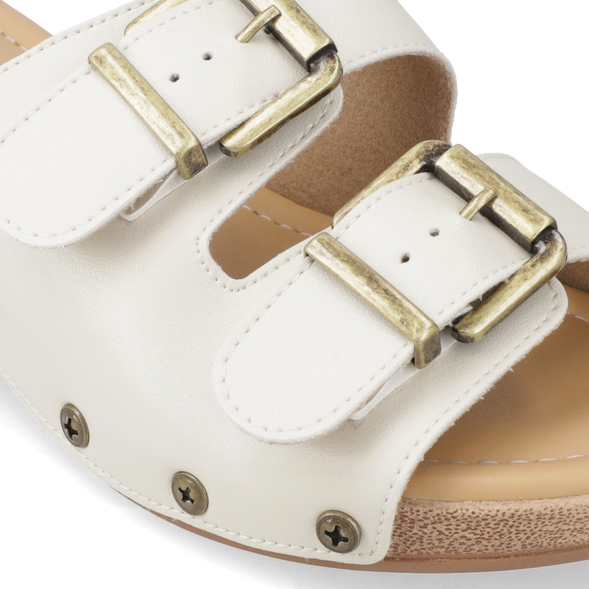 Sandalia Blanco OFF Beira Rio Ecocuero 35 / Blanco OFF