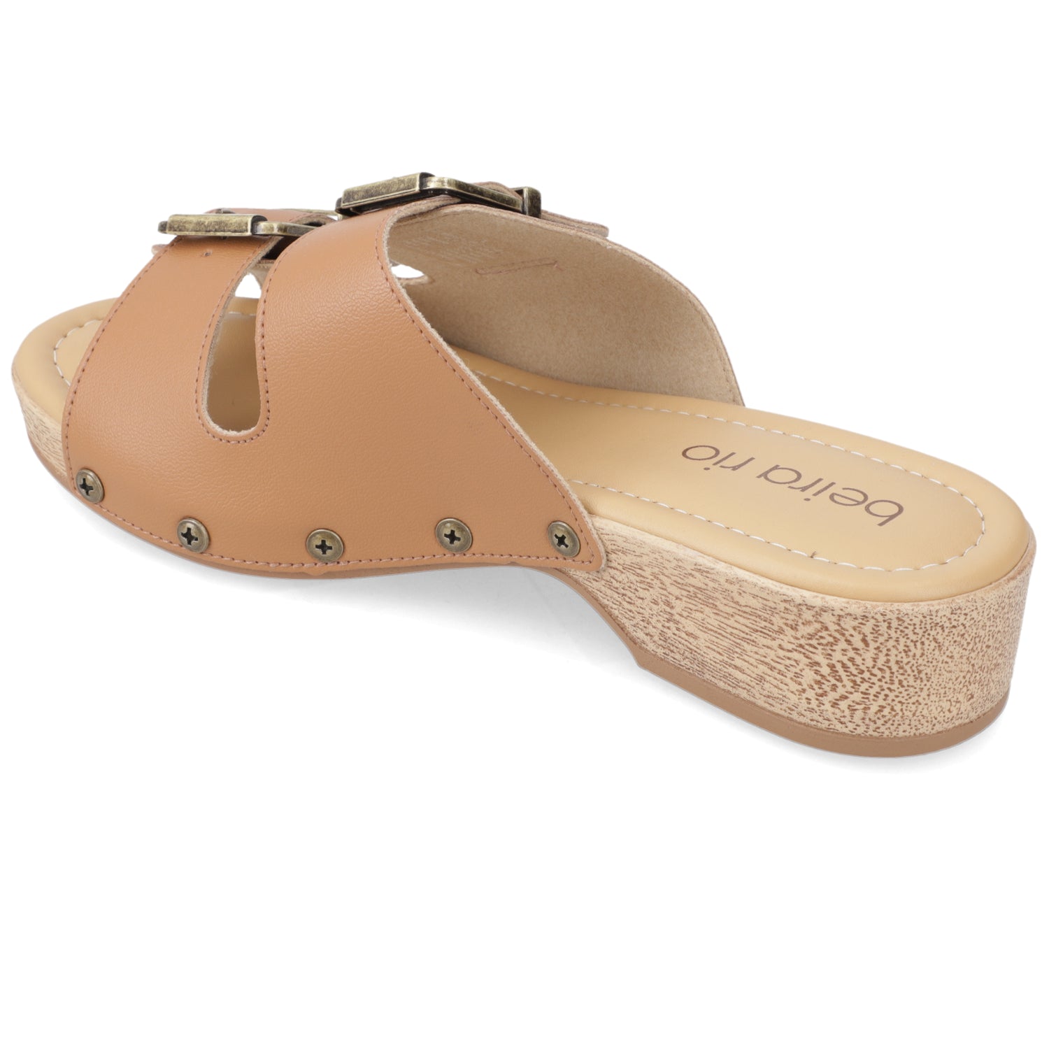 Sandalia Camel Beira Rio Ecocuero 35 / Camel