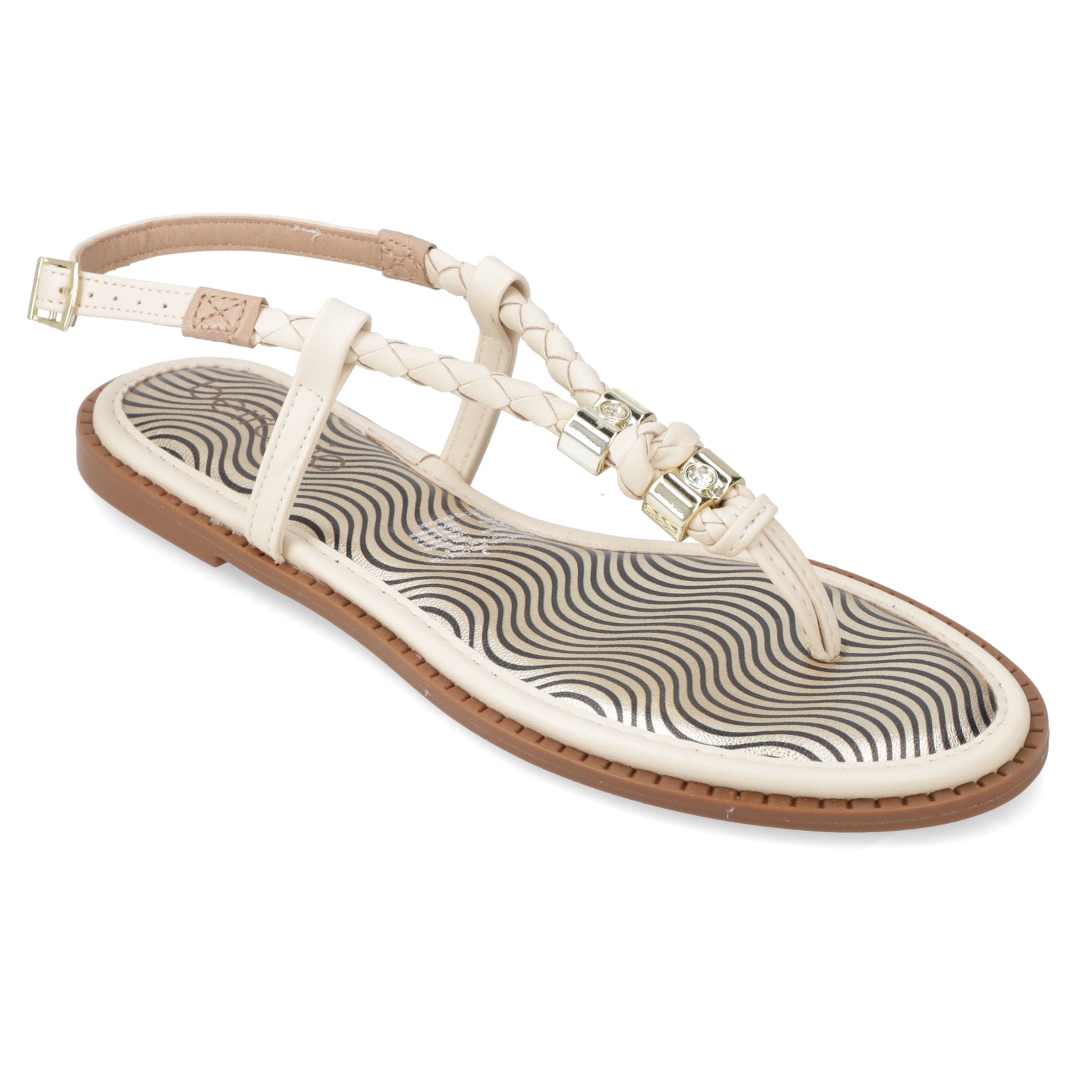 Sandalia Blanco Beira Rio 35 / Blanco