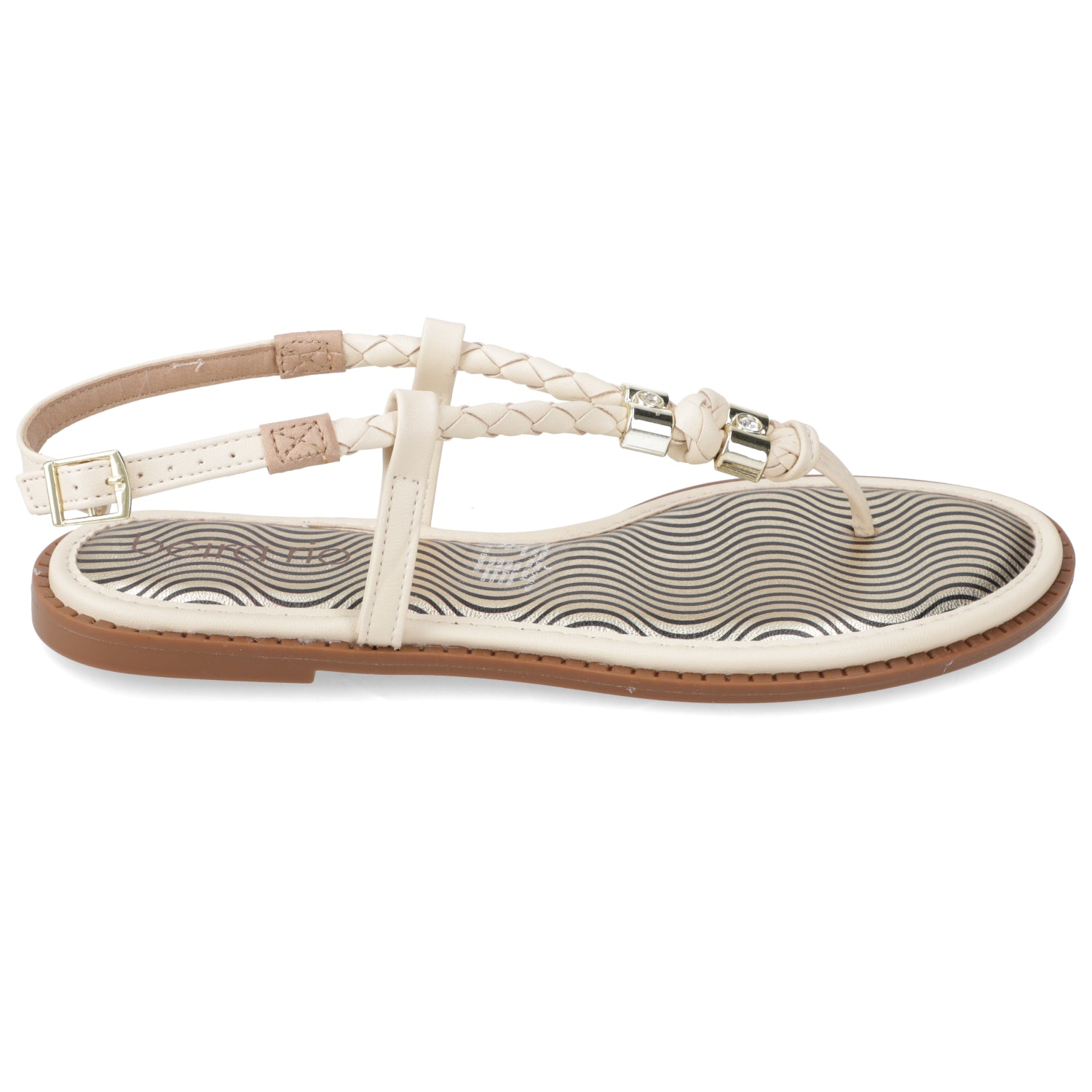 Sandalia Blanco Beira Rio 35 / Blanco