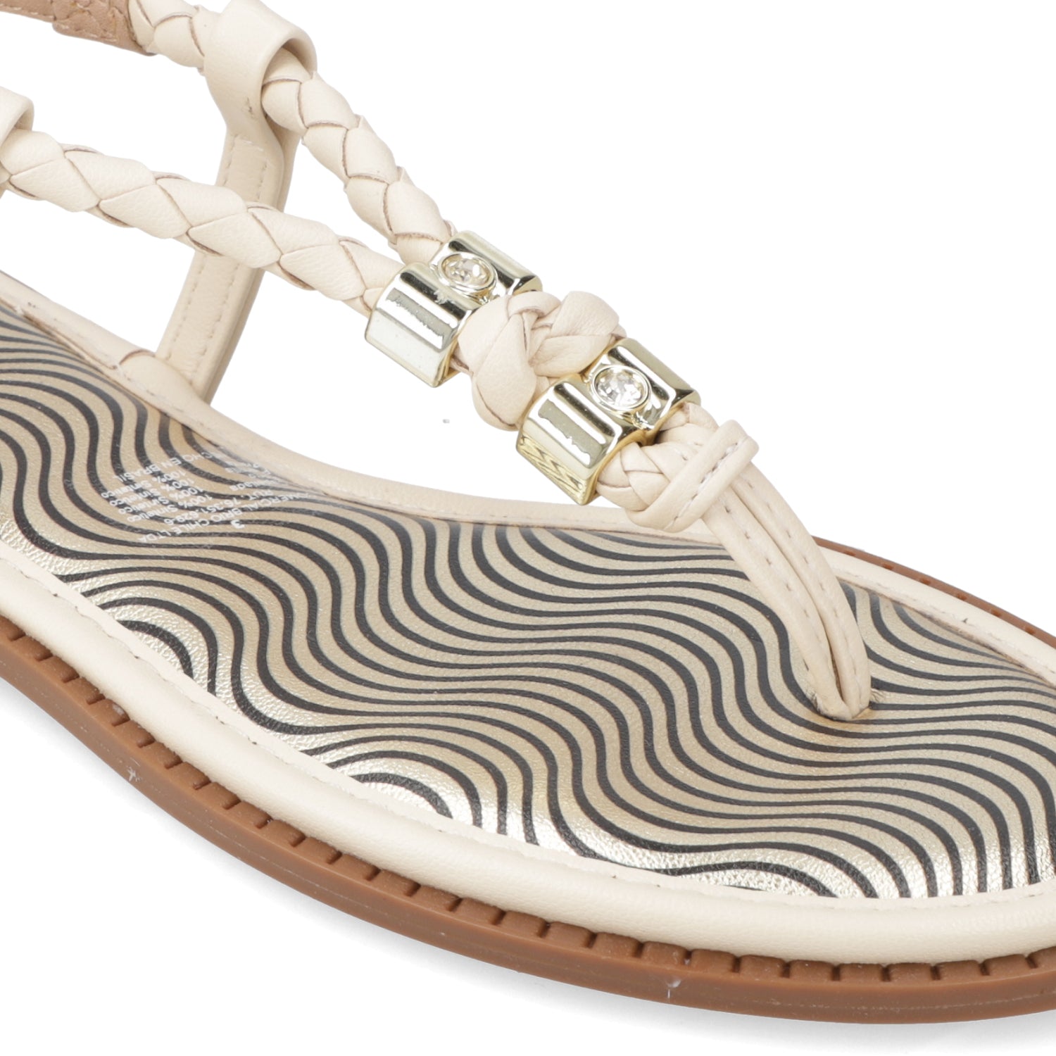 Sandalia Blanco Beira Rio 35 / Blanco