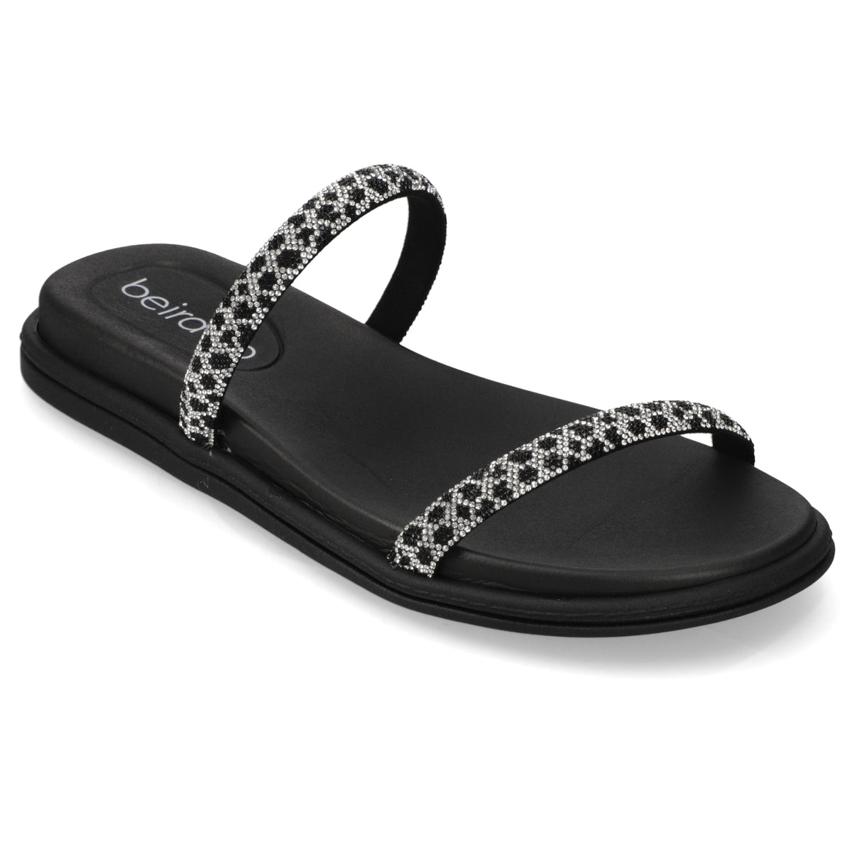 Sandalia Plana Negro Beira Rio Ecocuero 35 / Negro