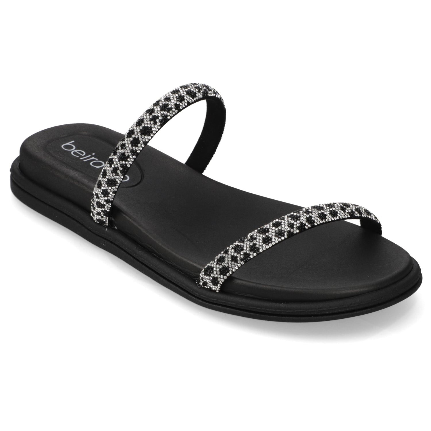 Sandalia Plana Negro Beira Rio Ecocuero 35 / Negro