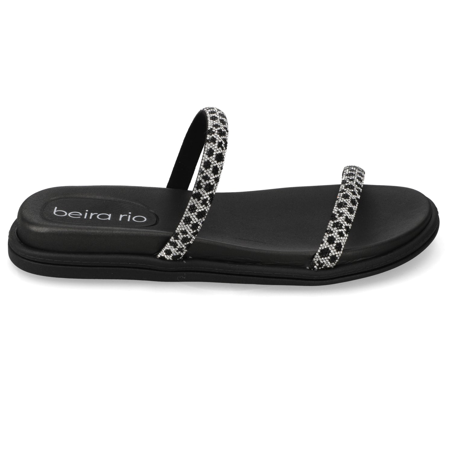 Sandalia Plana Negro Beira Rio Ecocuero 35 / Negro