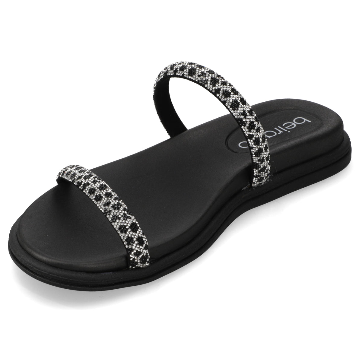 Sandalia Plana Negro Beira Rio Ecocuero 35 / Negro