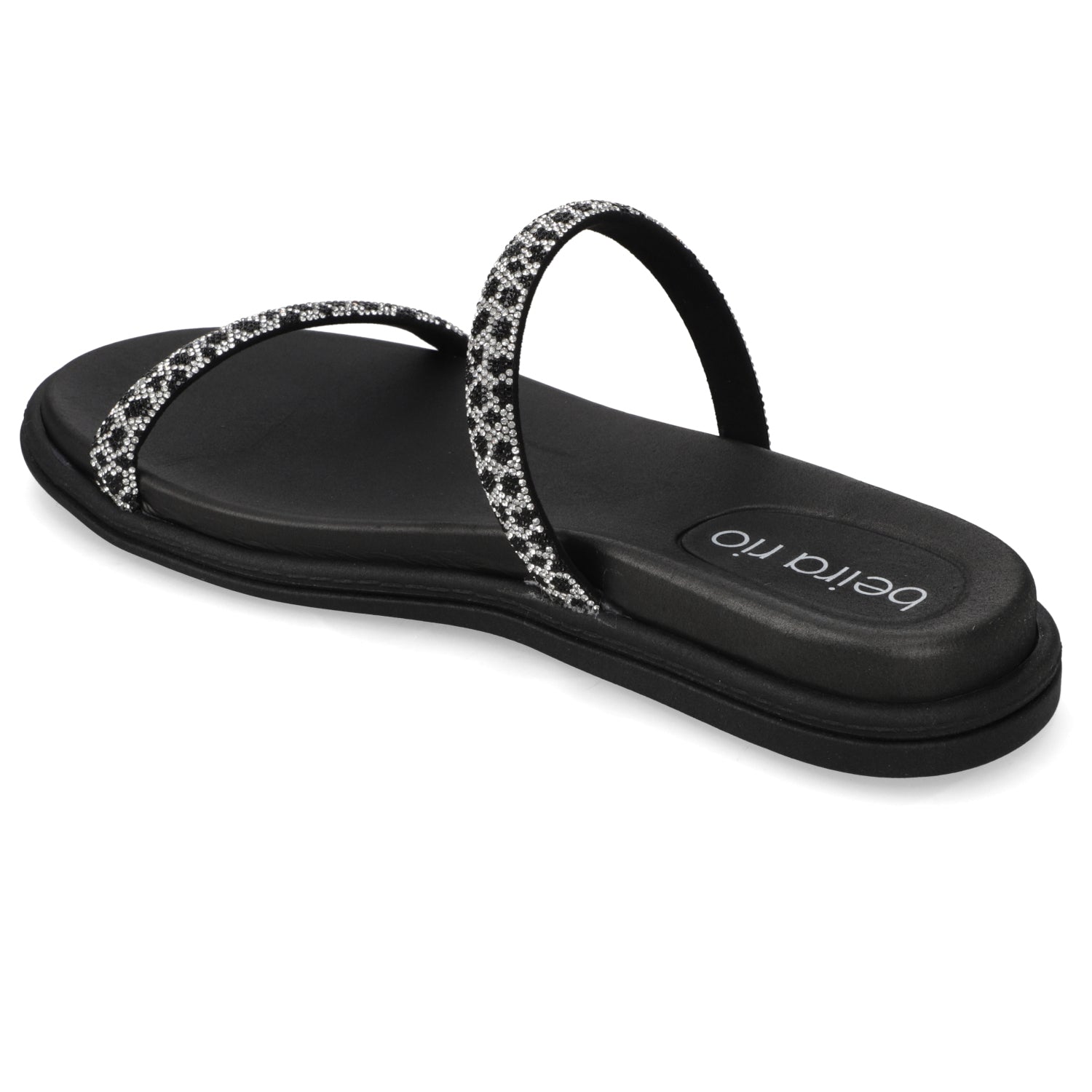 Sandalia Plana Negro Beira Rio Ecocuero 35 / Negro