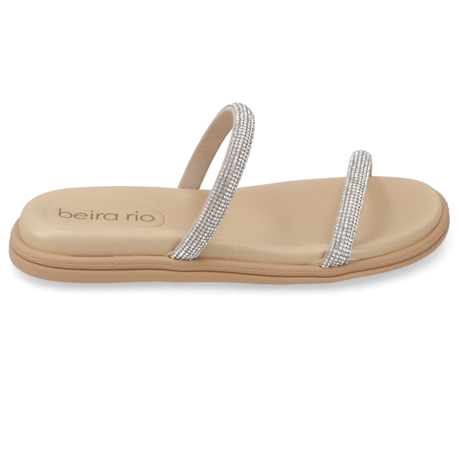 Sandalia Crema Beira Rio 35 / Crema