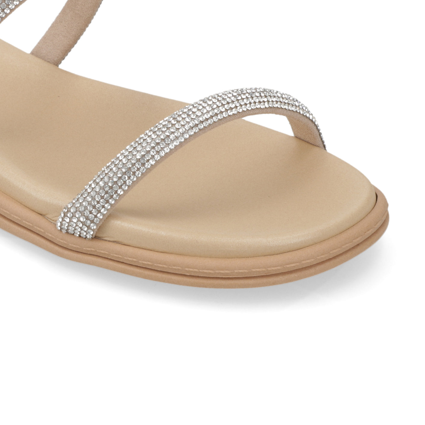 Sandalia Crema Beira Rio 35 / Crema