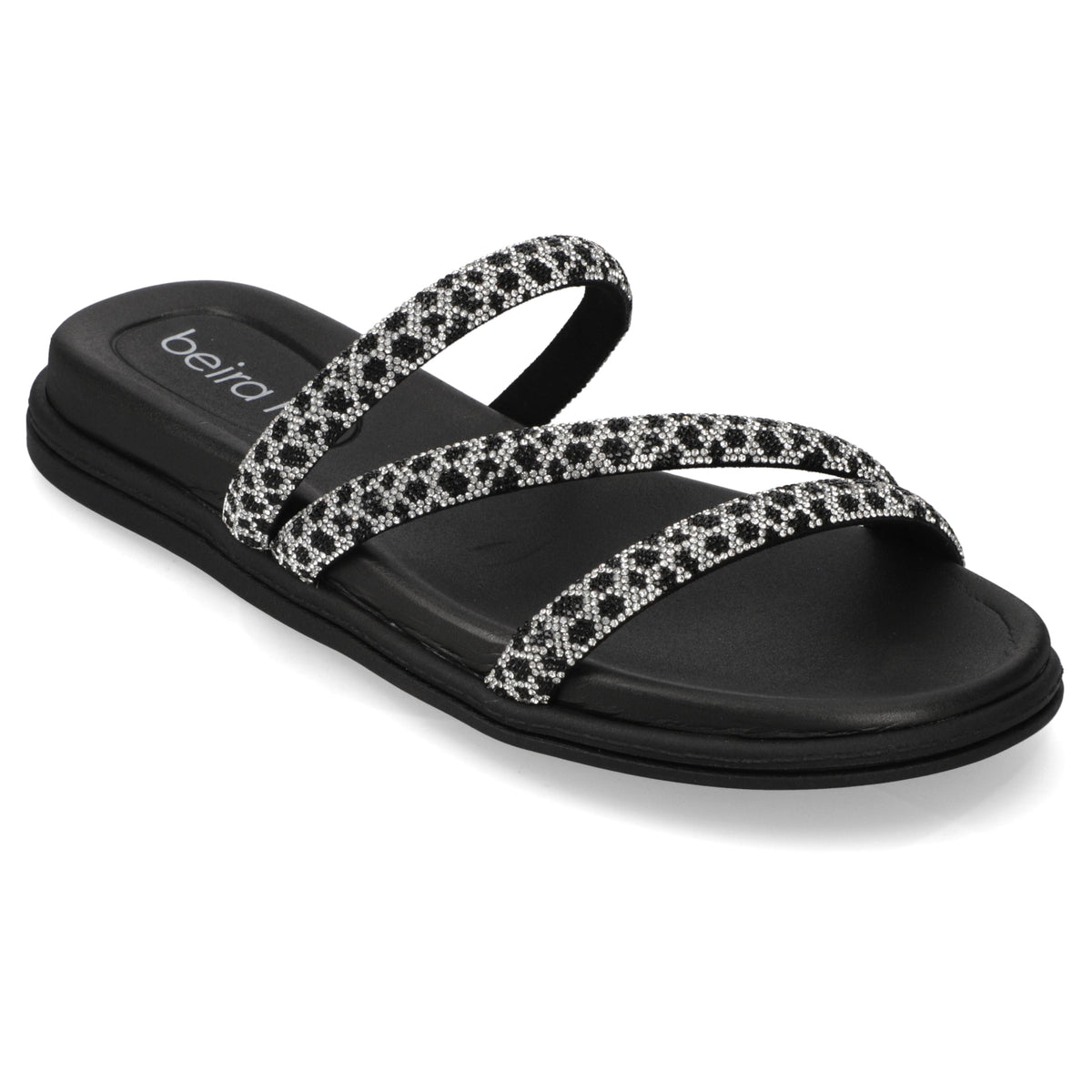 Sandalia Plana Negro Beira Rio Ecocuero 35 / Negro