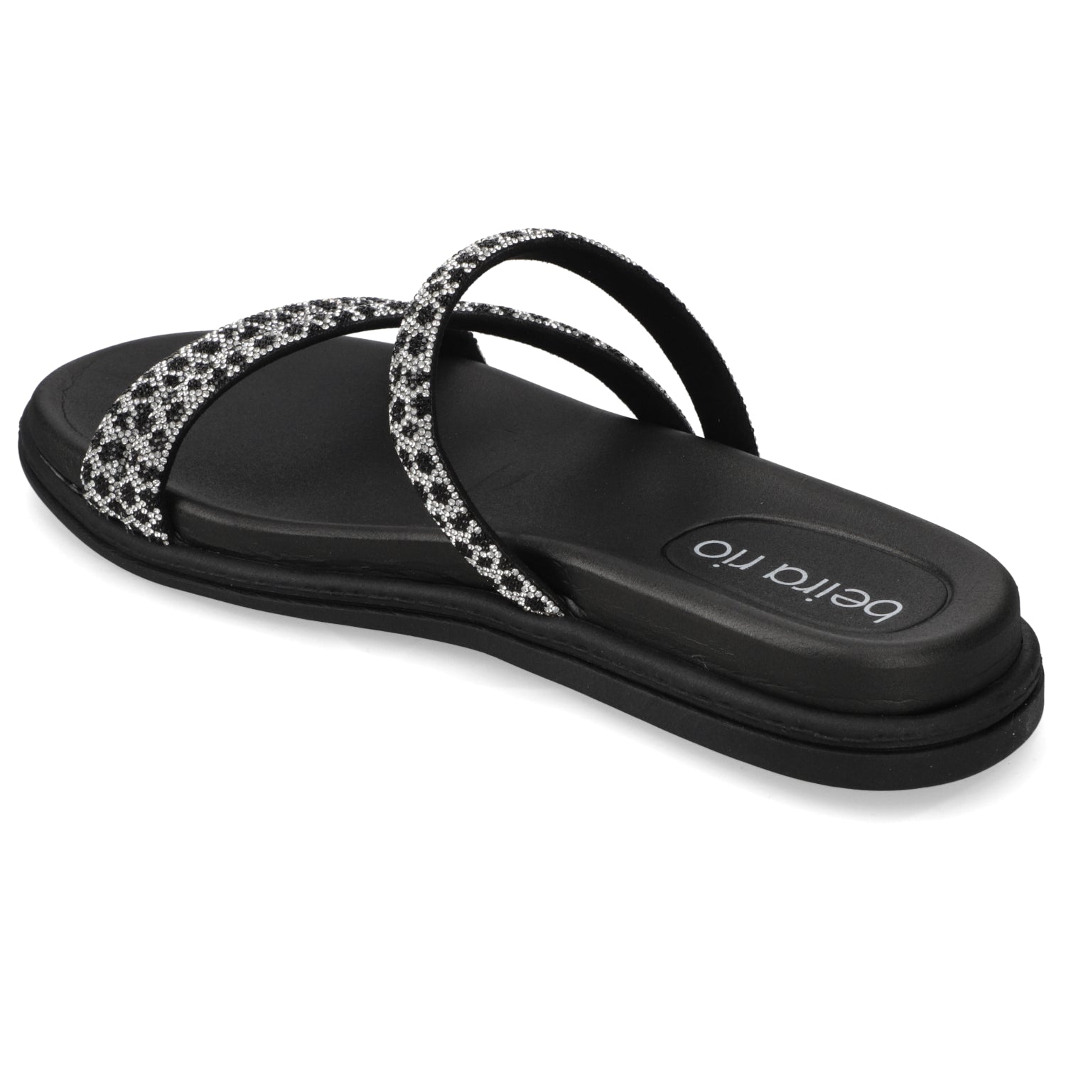 Sandalia Plana Negro Beira Rio Ecocuero 35 / Negro