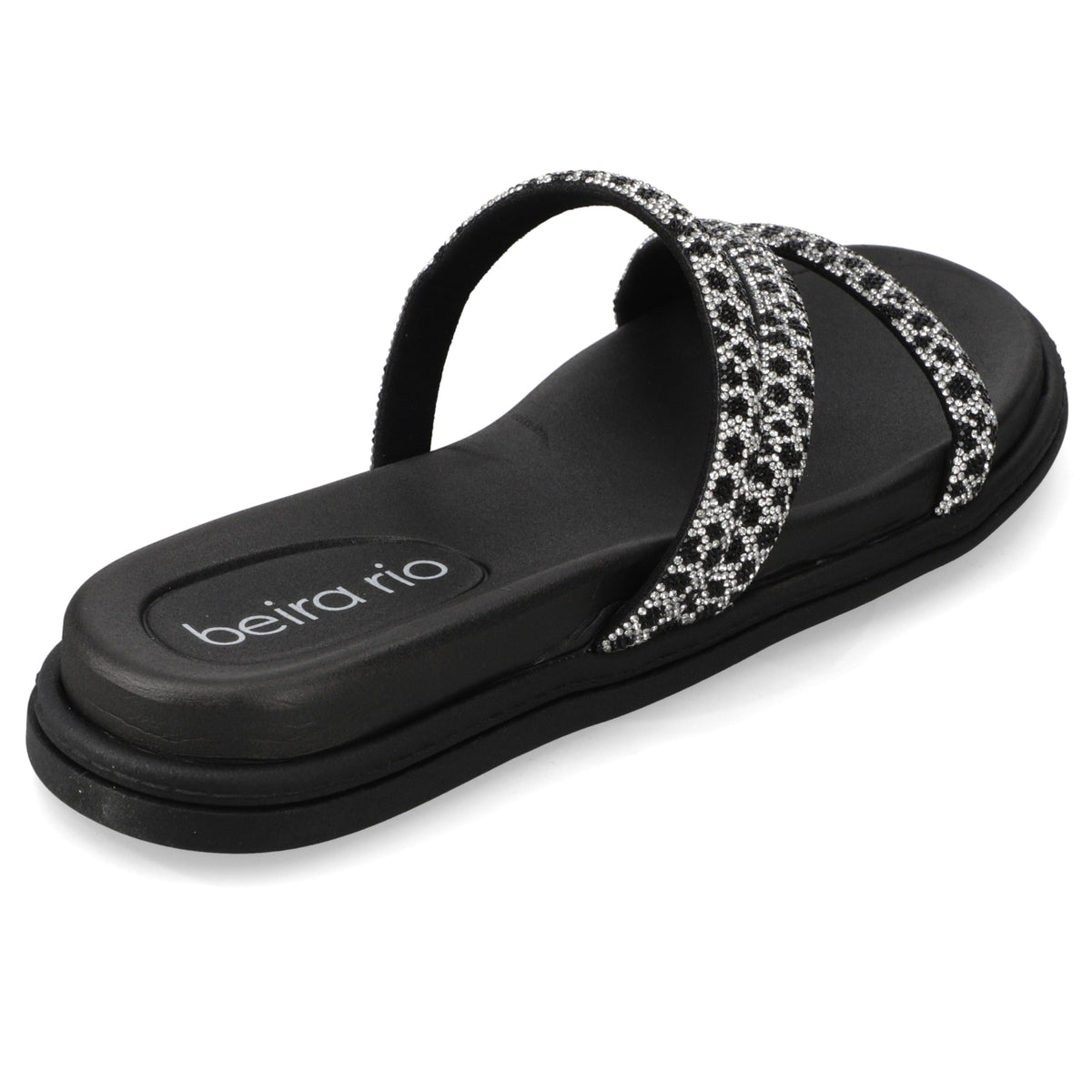 Sandalia Plana Negro Beira Rio Ecocuero 35 / Negro