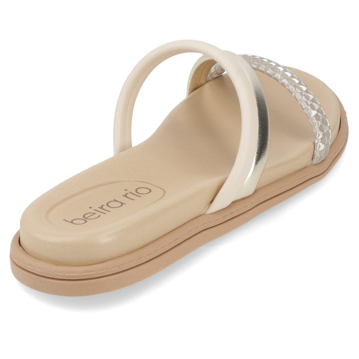 Sandalia Crema Beira Rio 35 / Crema