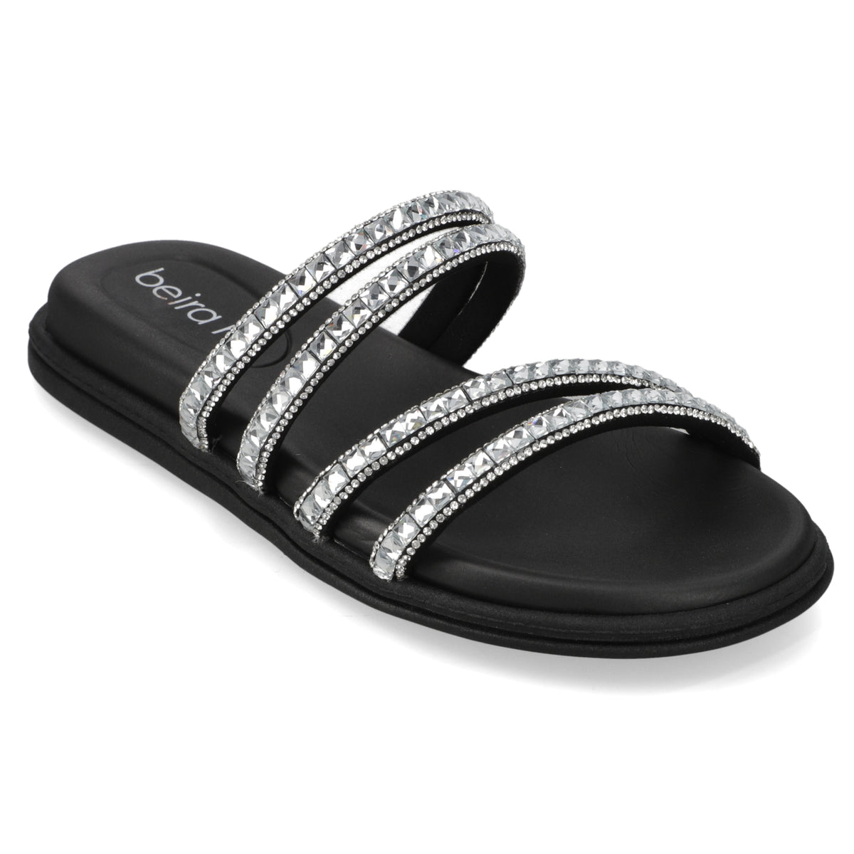 Sandalia Plana Negro Beira Rio Ecocuero 35 / Negro