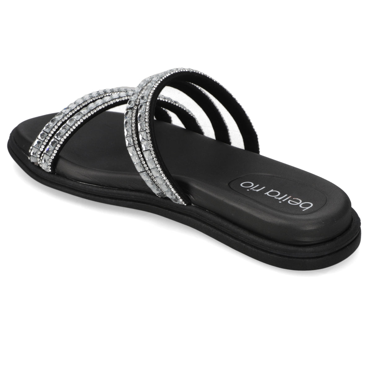 Sandalia Plana Negro Beira Rio Ecocuero 35 / Negro