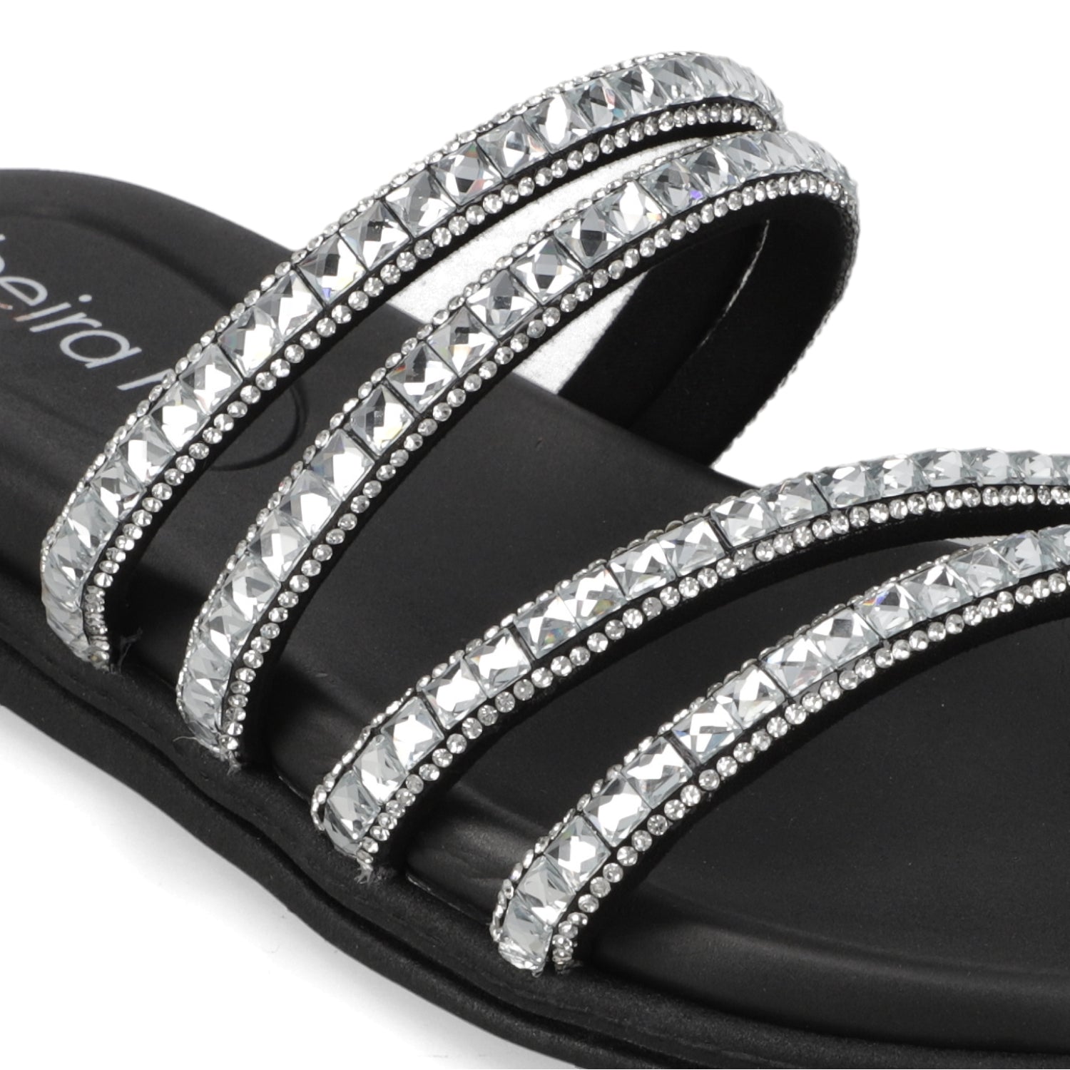 Sandalia Plana Negro Beira Rio Ecocuero 35 / Negro