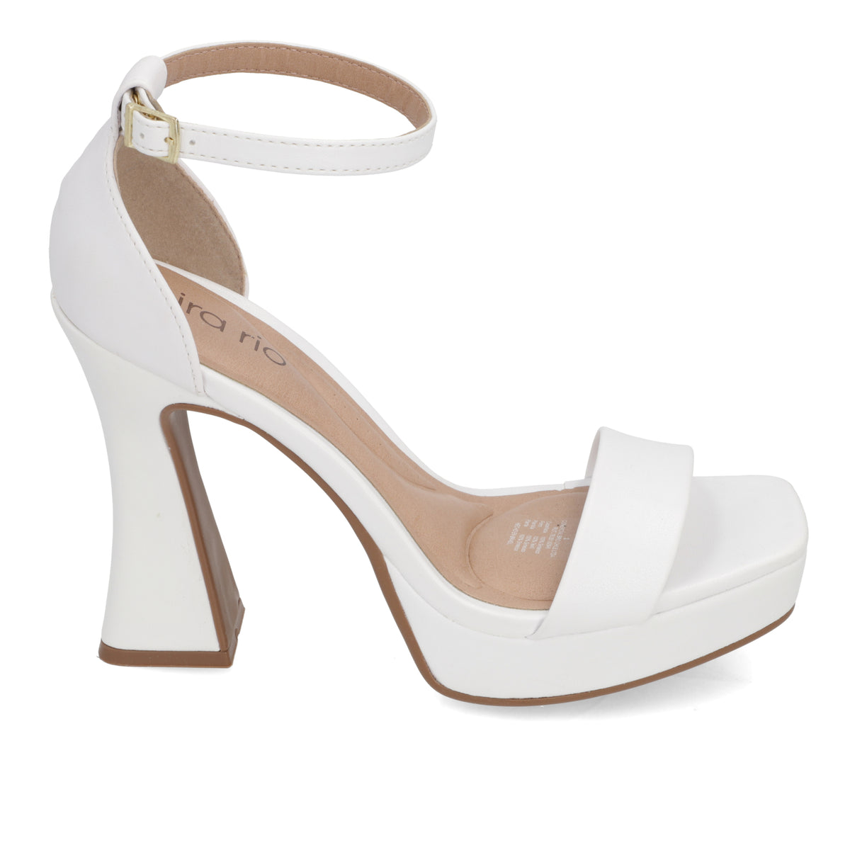 Sandalia Mujer Beira Rio EcoCuero Blanco 8500-102-9569-16072