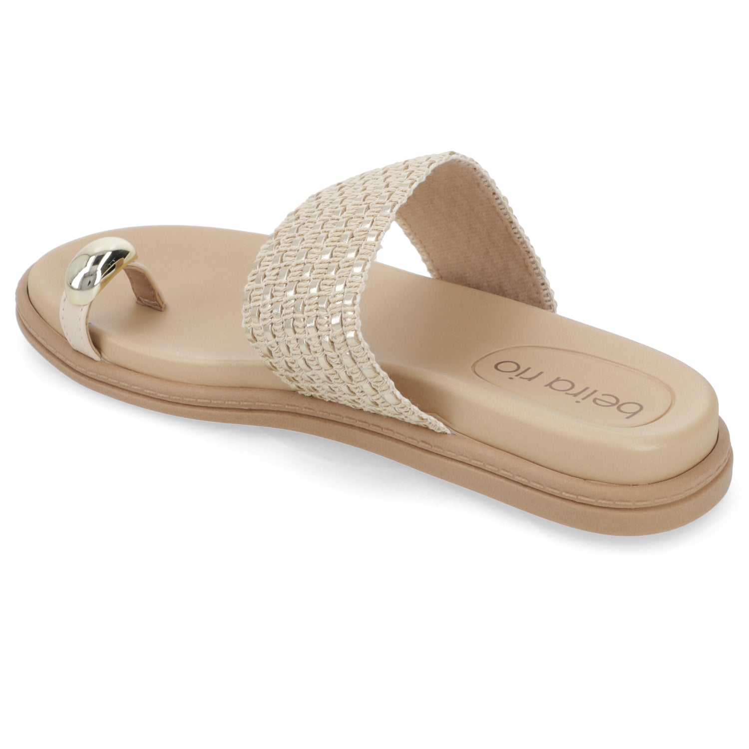 Sandalia Crema Beira Rio 35 / Crema