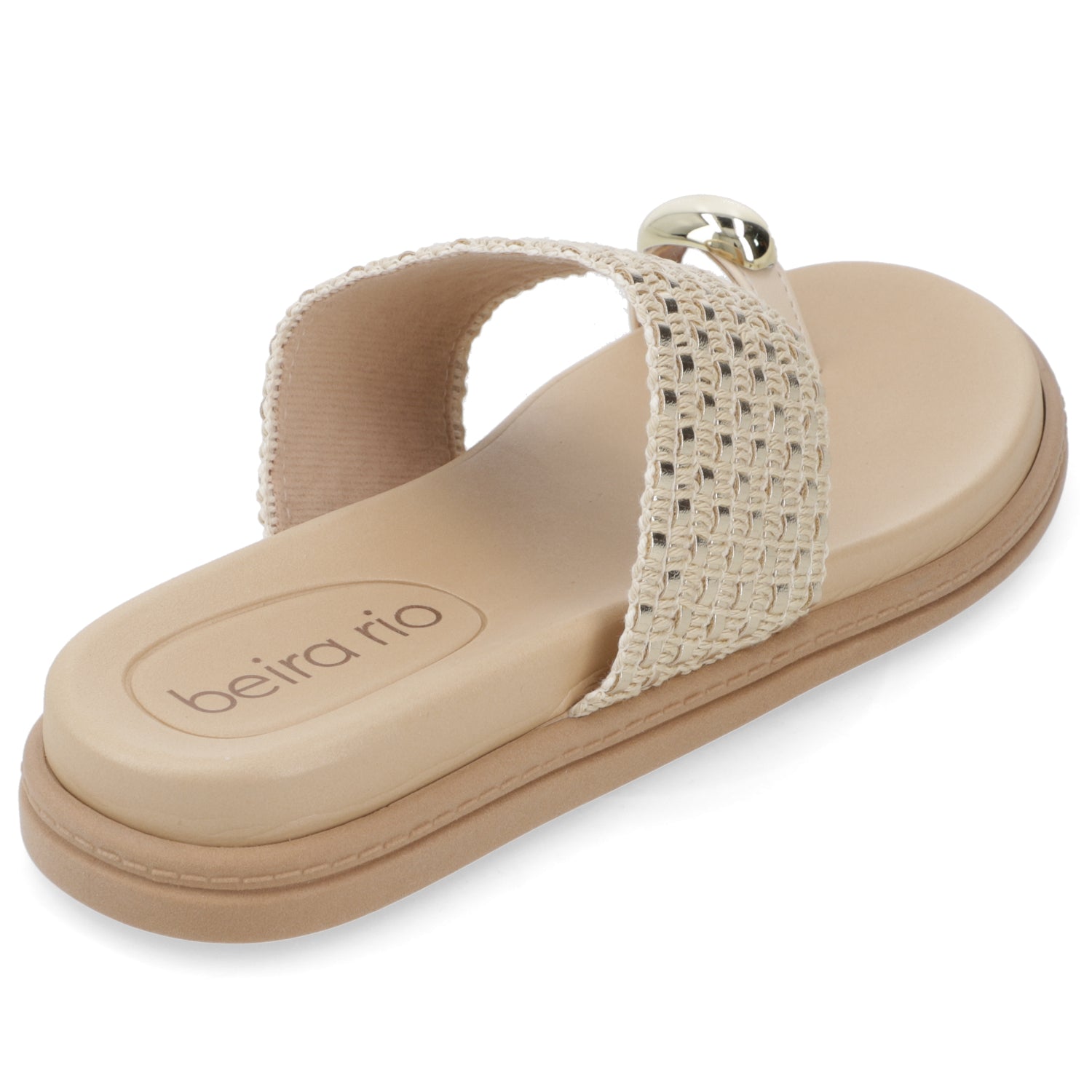 Sandalia Crema Beira Rio 35 / Crema