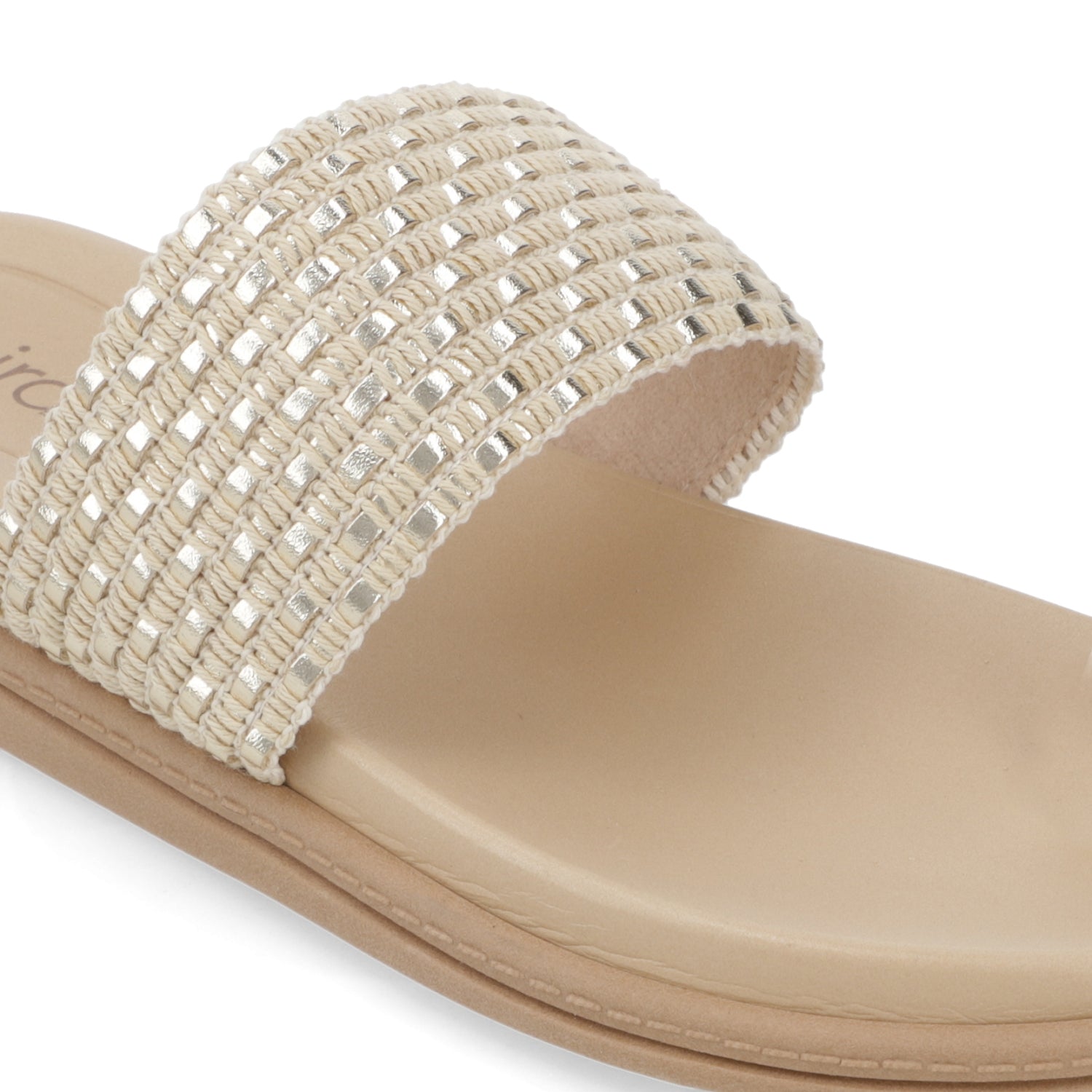 Sandalia Crema Beira Rio 35 / Crema