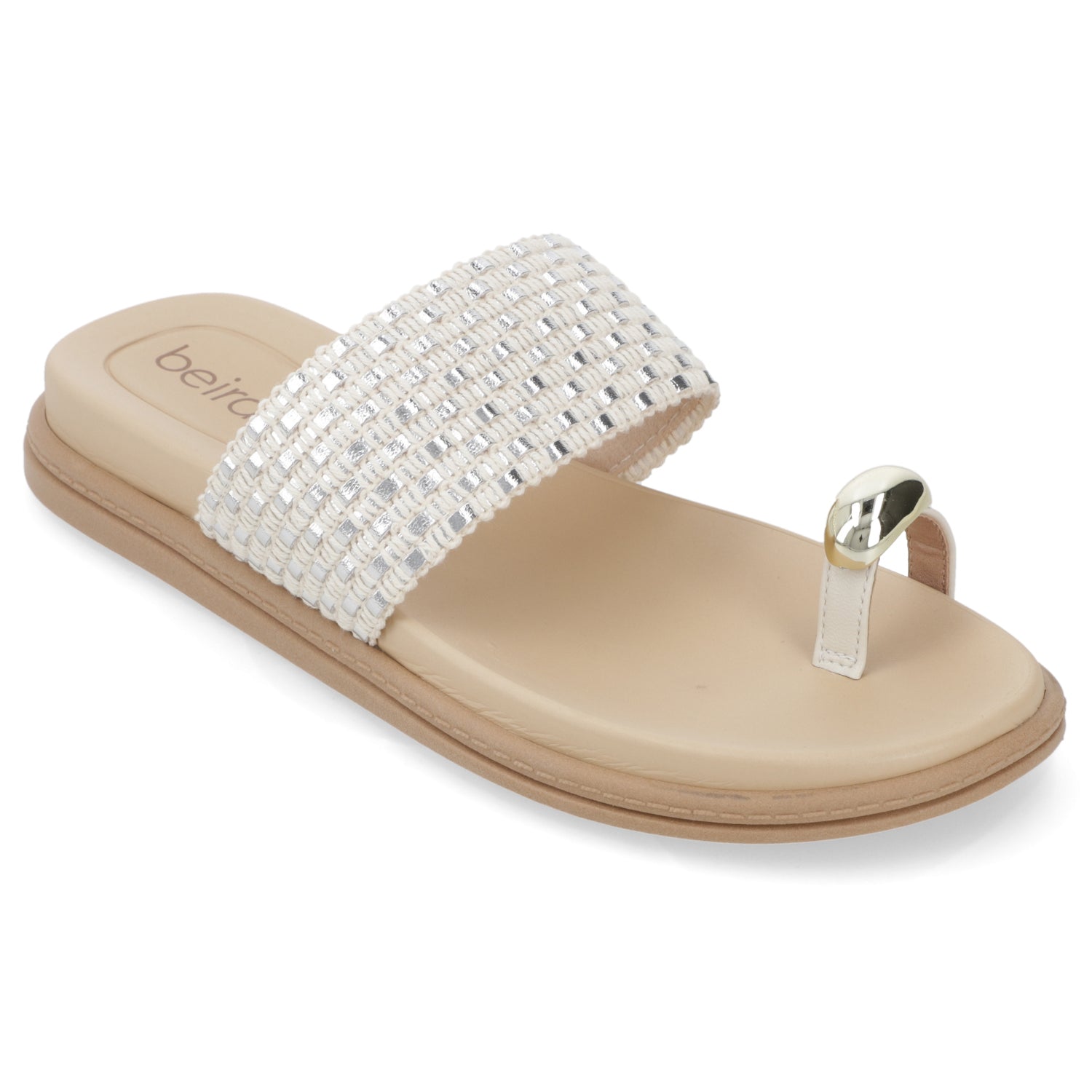 Sandalia Blanco OFF Beira Rio 35 / Blanco OFF