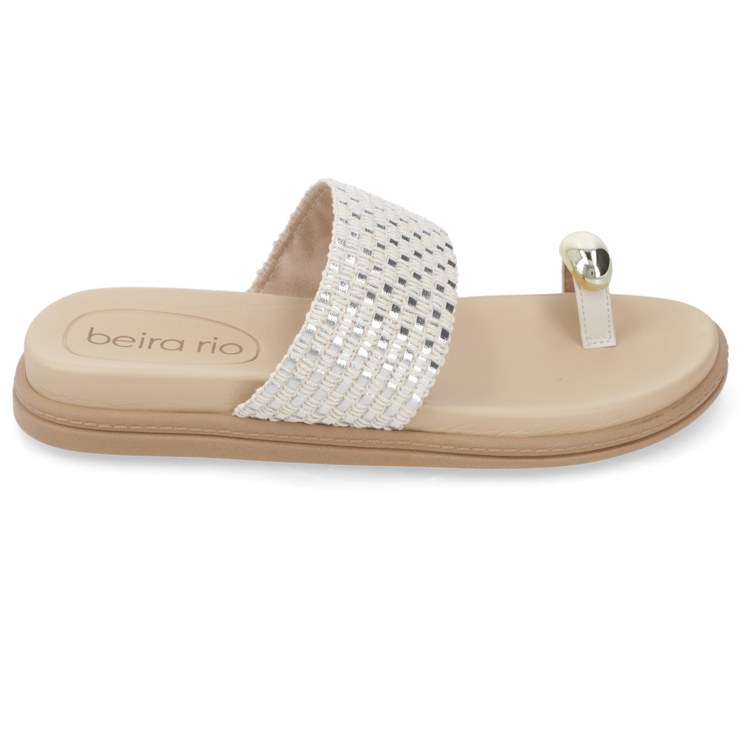 Sandalia Blanco OFF Beira Rio 35 / Blanco OFF
