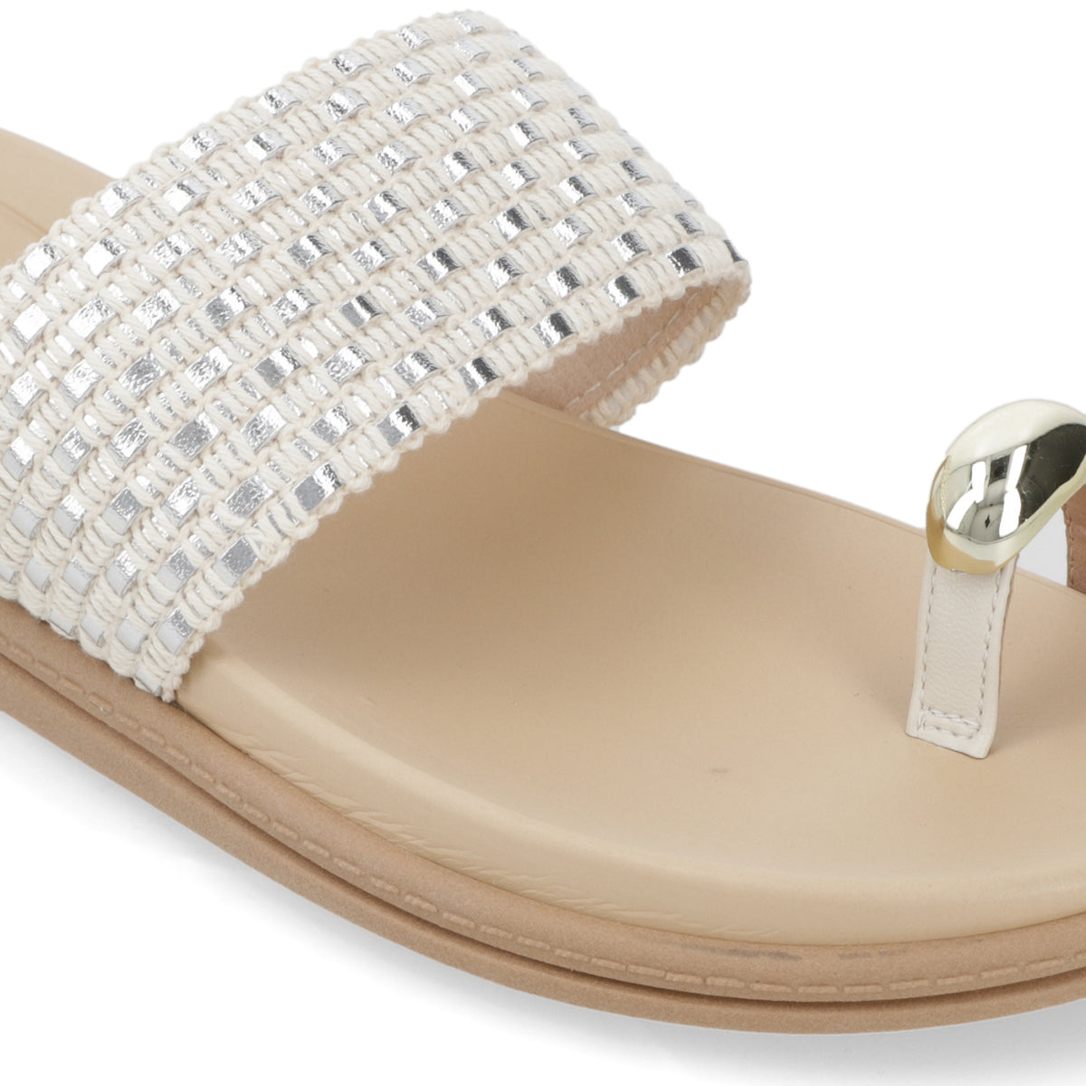 Sandalia Blanco OFF Beira Rio 35 / Blanco OFF