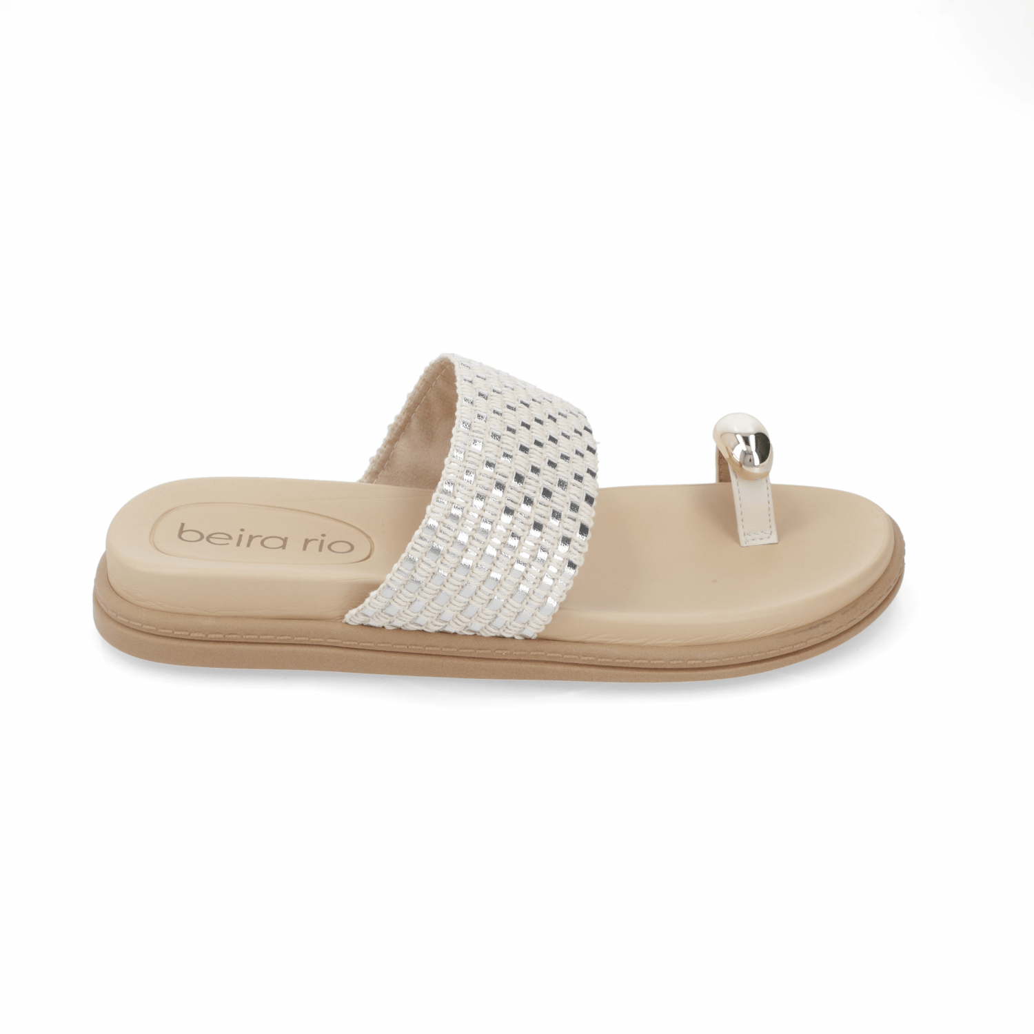 Sandalia Blanco OFF Beira Rio 35 / Blanco OFF