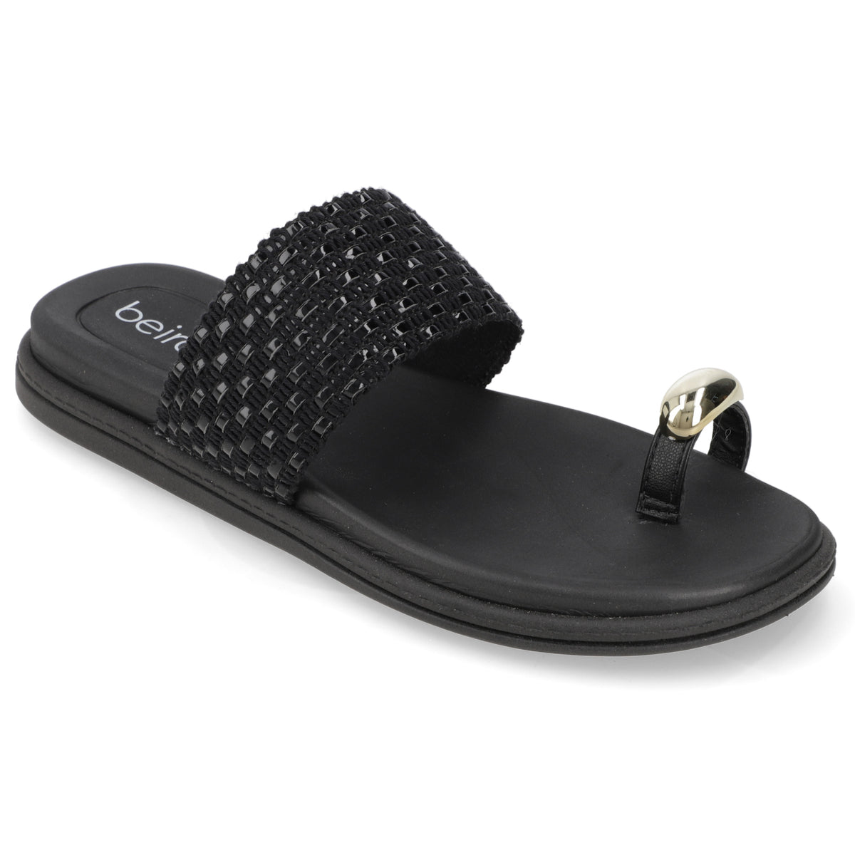 Sandalia Negro Beira Rio 35 / Negro
