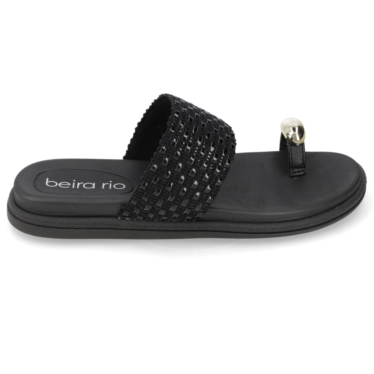 Sandalia Negro Beira Rio 35 / Negro