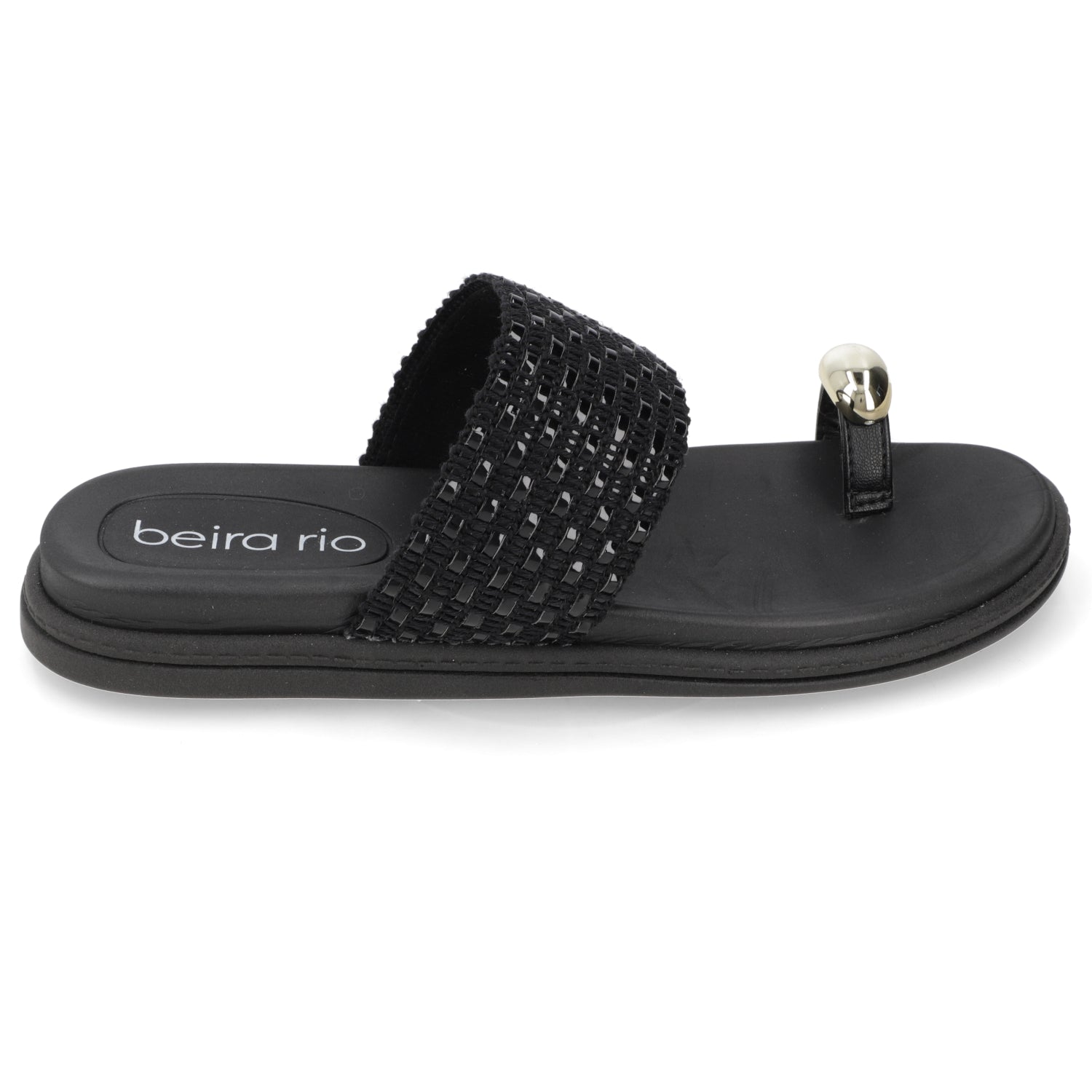 Sandalia Negro Beira Rio 35 / Negro