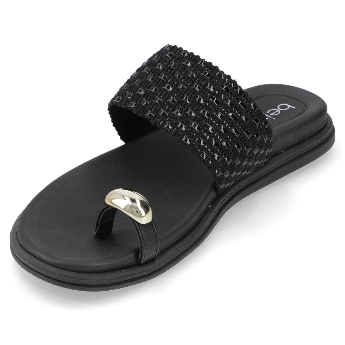 Sandalia Negro Beira Rio 35 / Negro