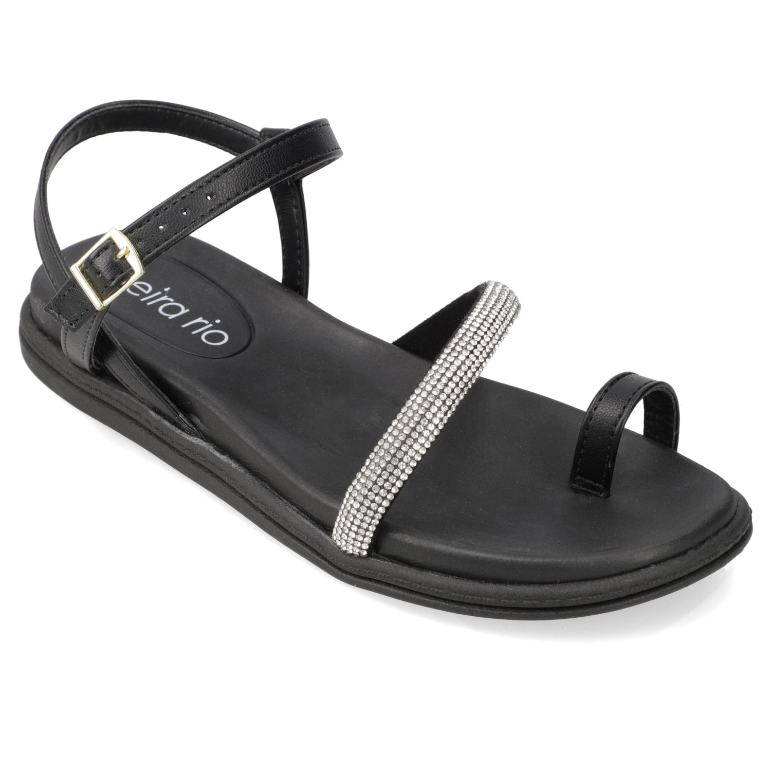 Sandalia Negro Beira Rio 35 / Negro