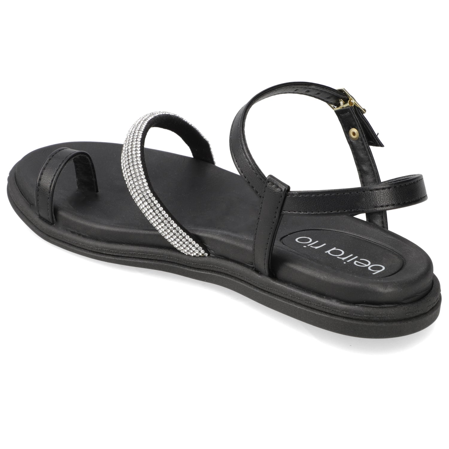 Sandalia Negro Beira Rio 35 / Negro