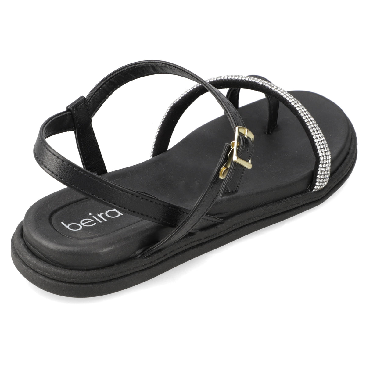 Sandalia Negro Beira Rio 35 / Negro