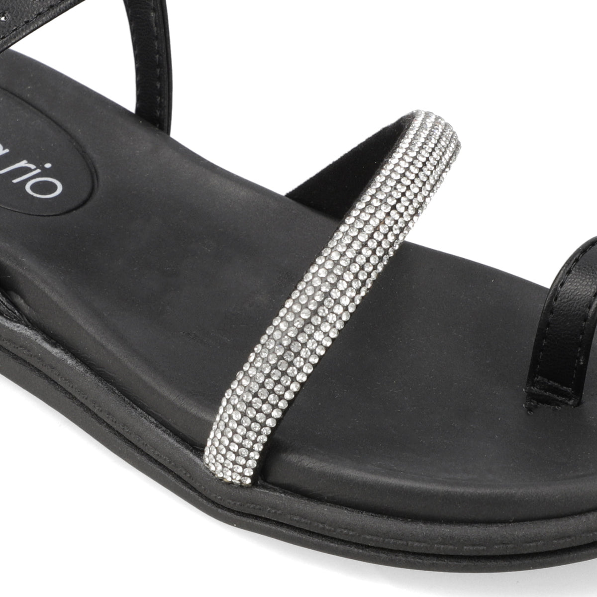 Sandalia Negro Beira Rio 35 / Negro