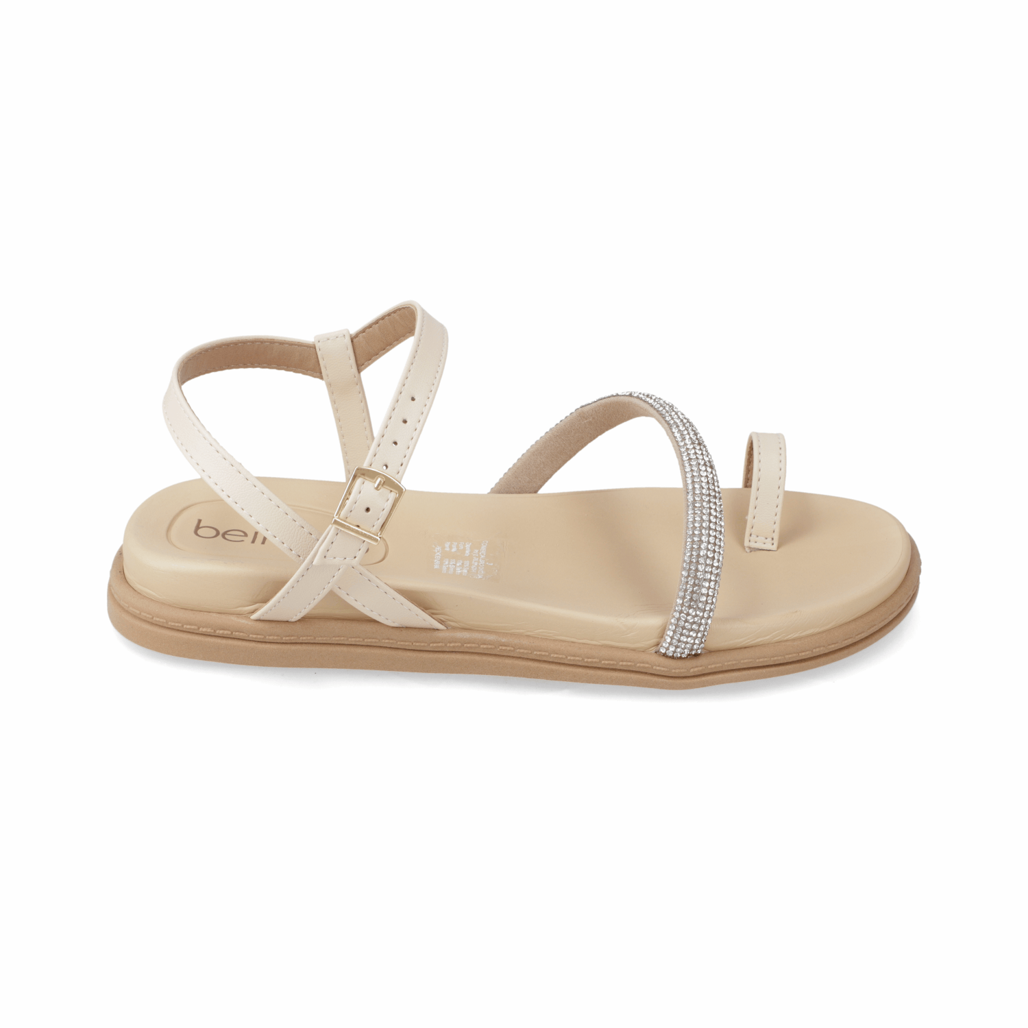 Sandalia Crema Beira Rio 35 / Crema