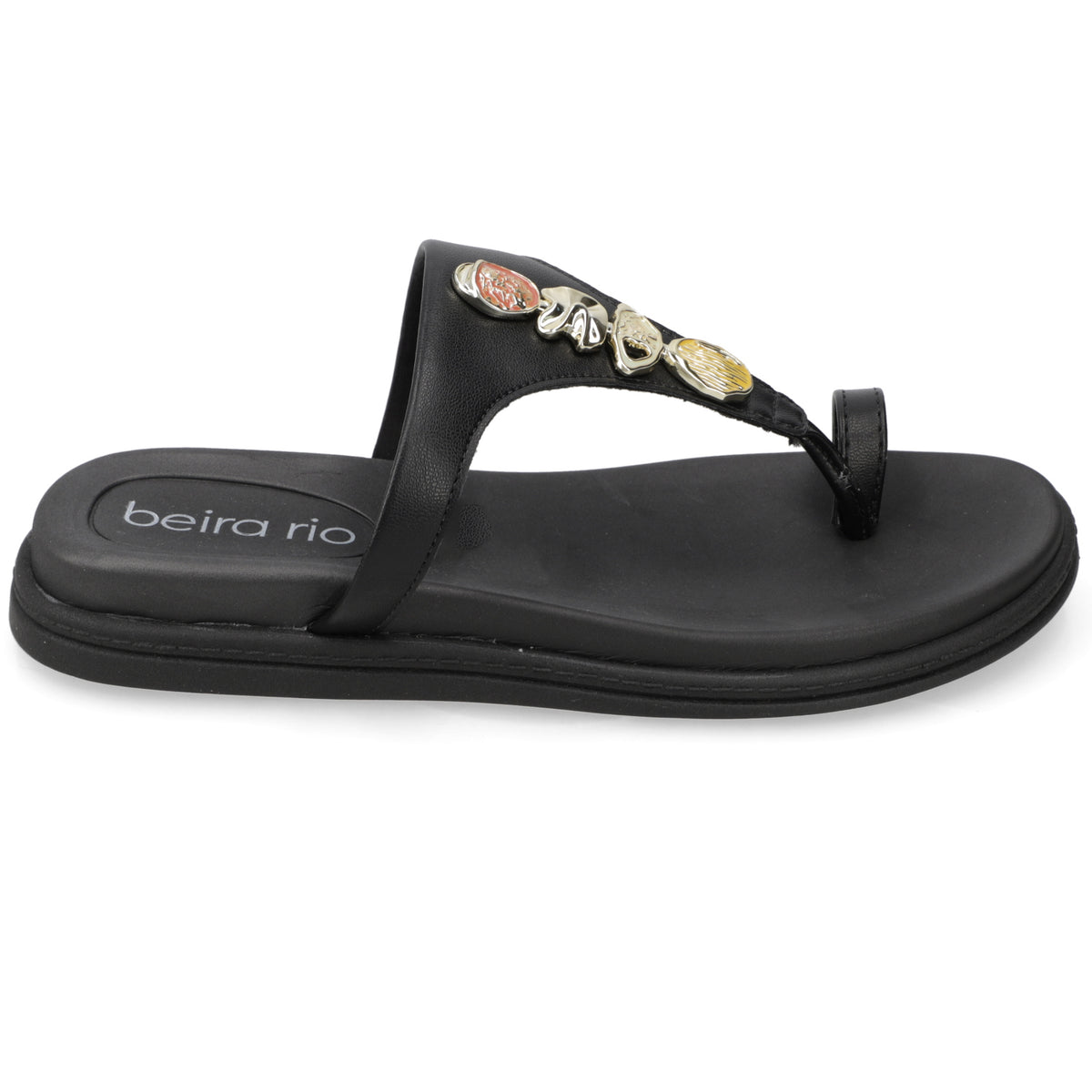 Sandalia Negro Beira Rio 35 / Negro