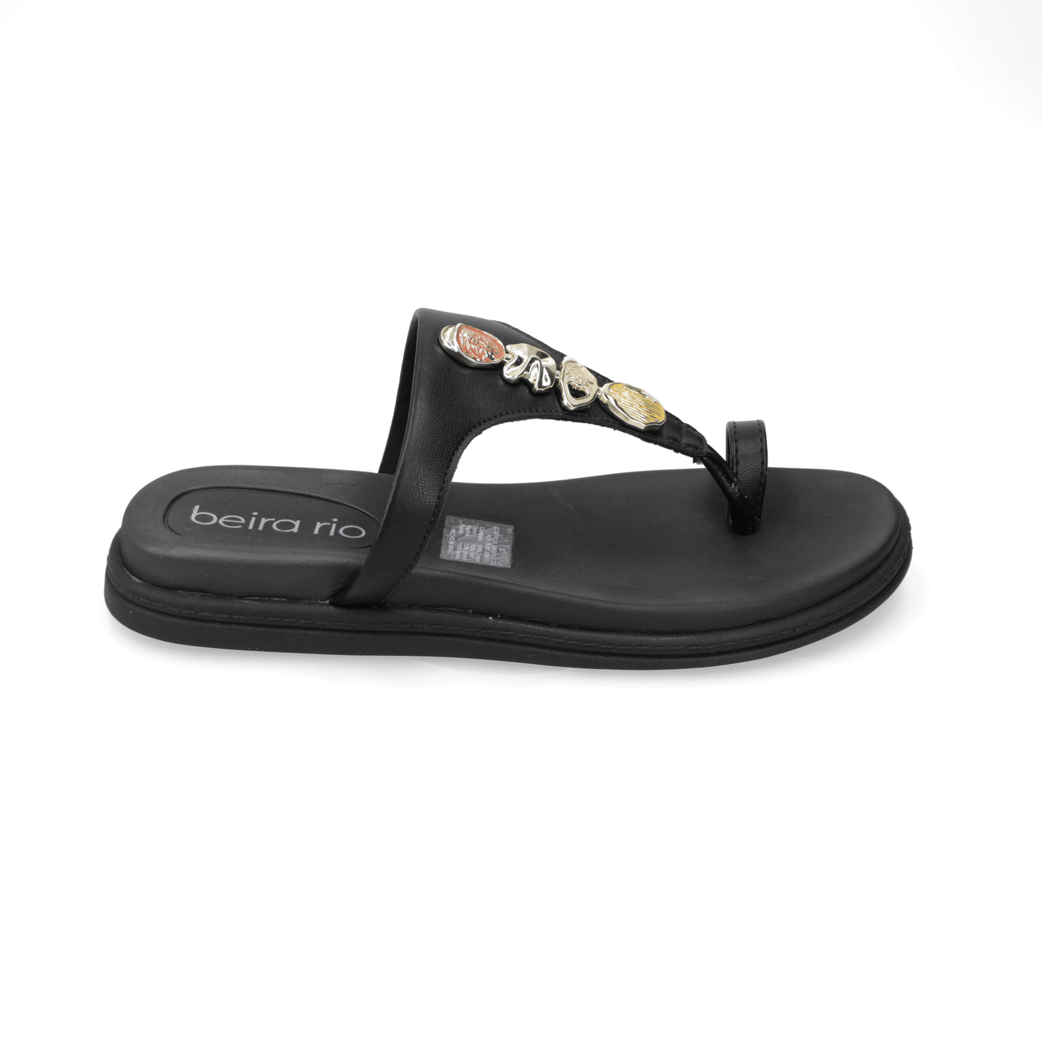 Sandalia Negro Beira Rio 35 / Negro
