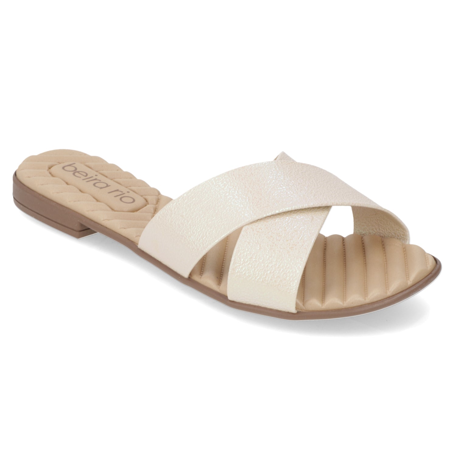 Sandalia Holográfico Beira Rio Textil Glitter 35 / Holográfico