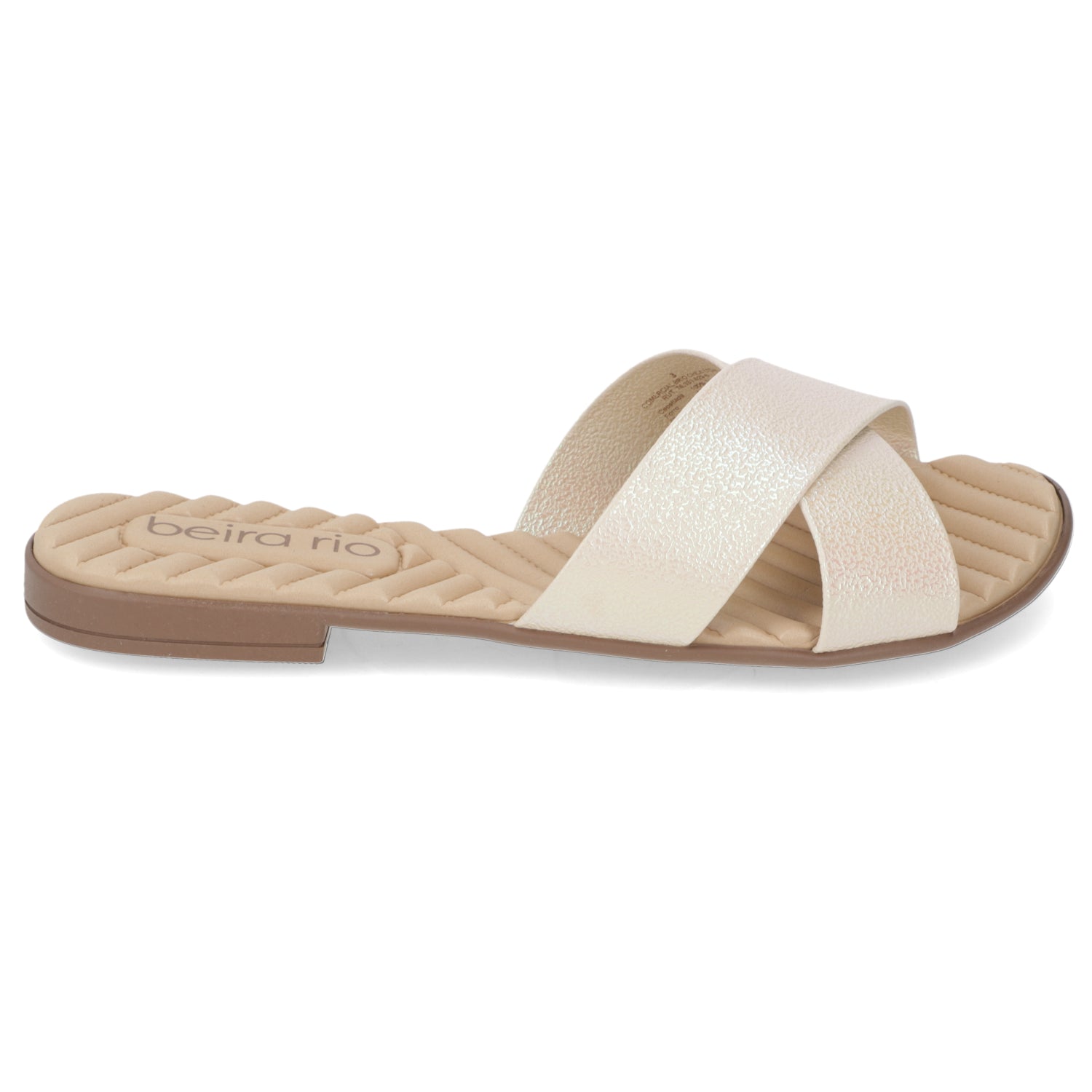 Sandalia Holográfico Beira Rio Textil Glitter 35 / Holográfico