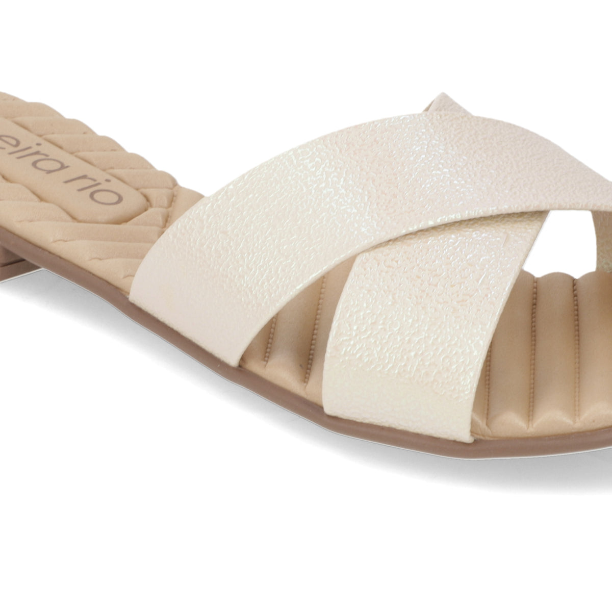 Sandalia Holográfico Beira Rio Textil Glitter 35 / Holográfico