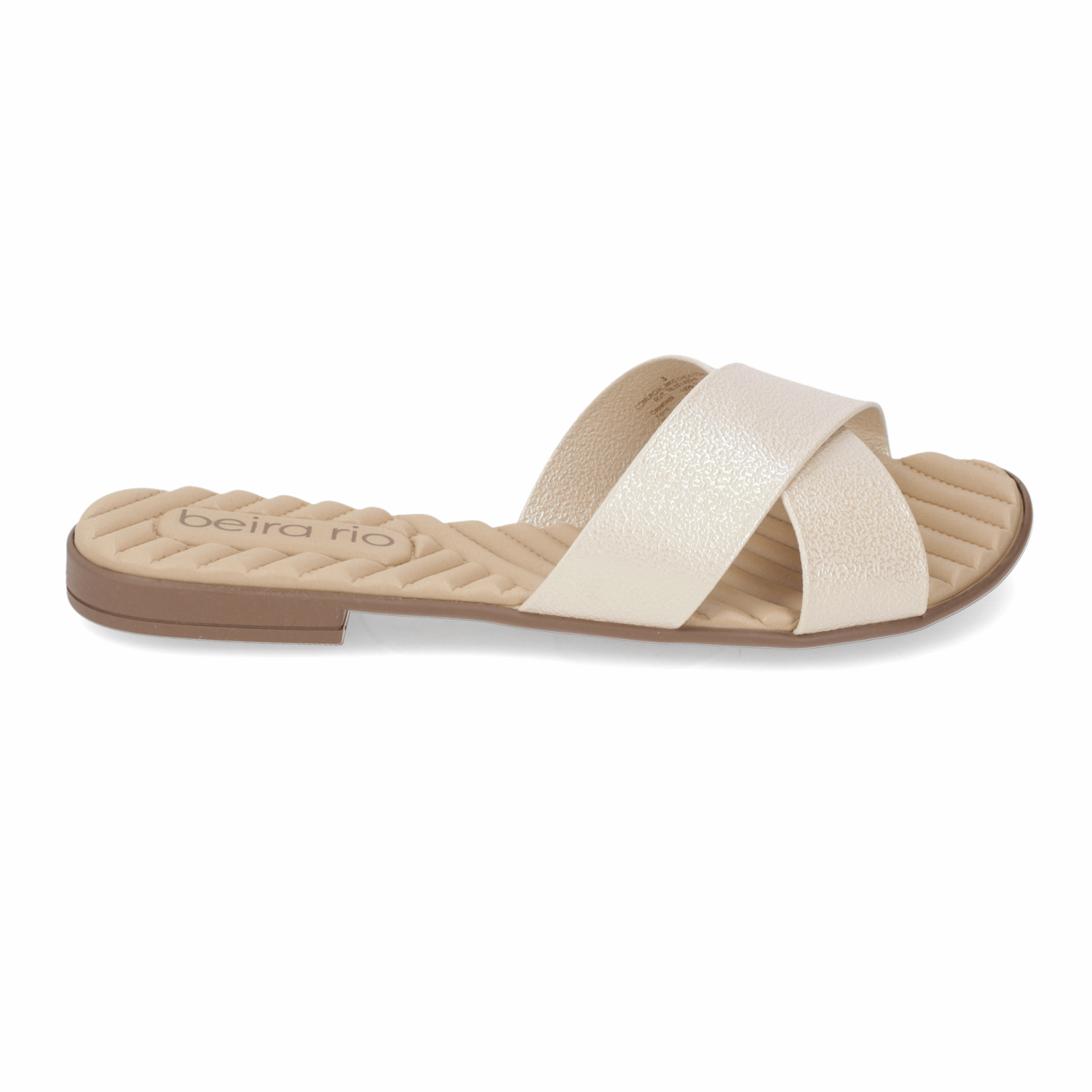 Sandalia Holográfico Beira Rio Textil Glitter 35 / Holográfico