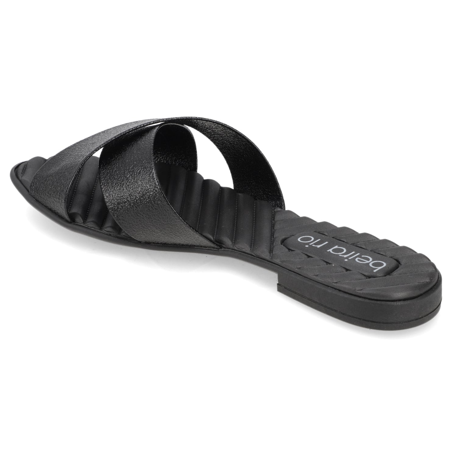 Sandalia Negro Beira Rio Textil Glitter 35 / Negro