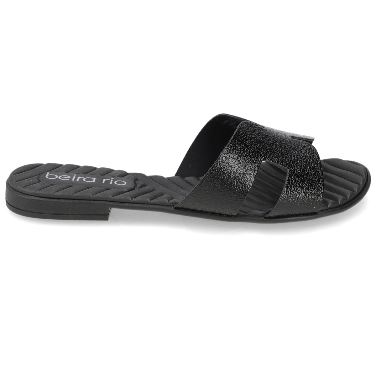 Sandalia Negro Beira Rio Textil Glitter 35 / Negro