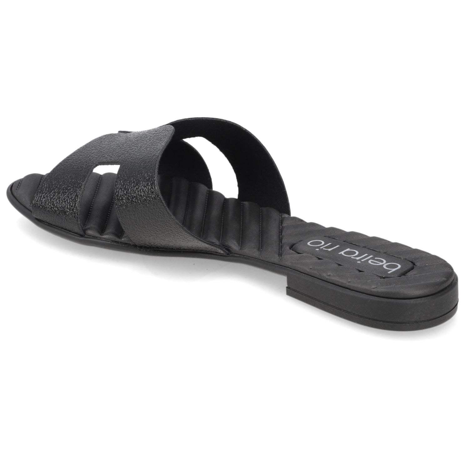 Sandalia Negro Beira Rio Textil Glitter 35 / Negro