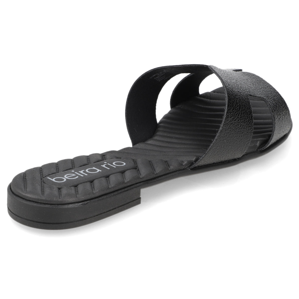 Sandalia Negro Beira Rio Textil Glitter 35 / Negro