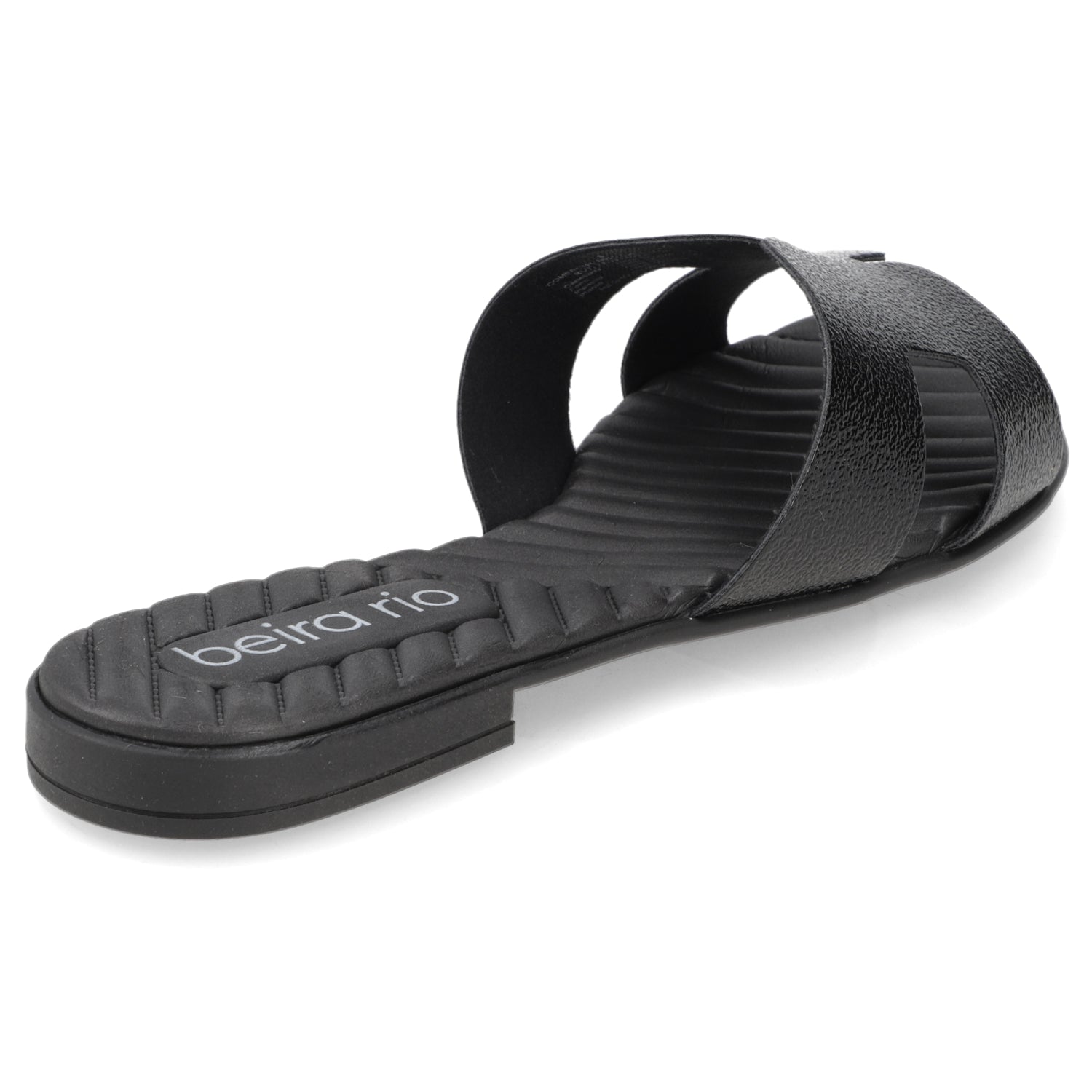 Sandalia Negro Beira Rio Textil Glitter 35 / Negro