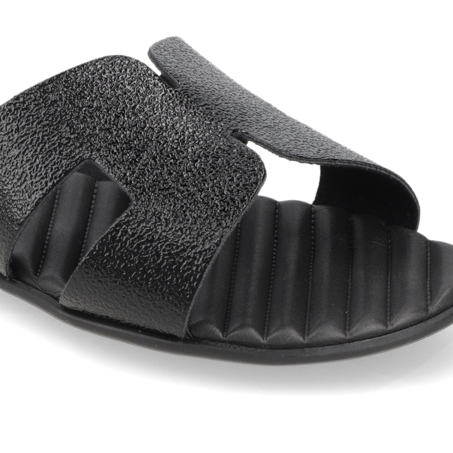 Sandalia Negro Beira Rio Textil Glitter 35 / Negro